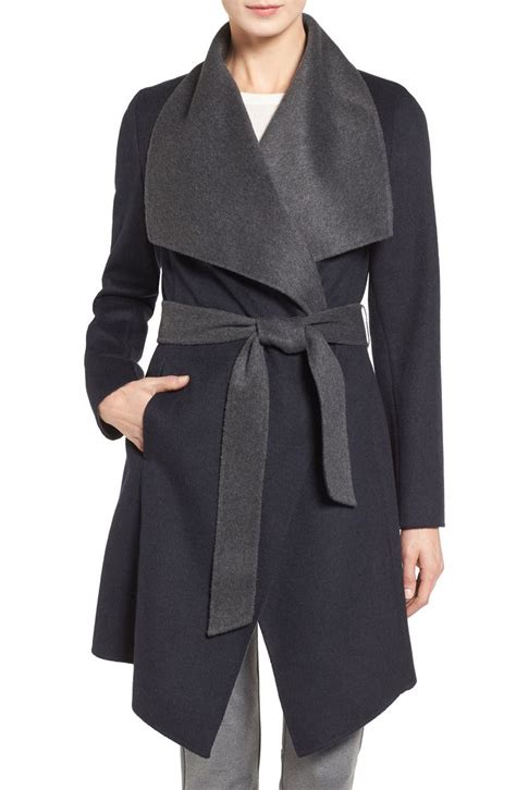 michael michael kors double-face wool-blend wrap coat|MICHAEL Michael Kors Women's Doubled.